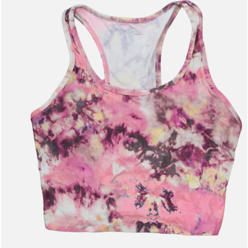 Calvin Klein Performance Printed Racerback Women's Crop Tank Top 11188